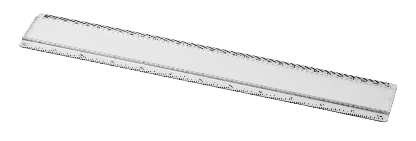 Righello Trasparente Graphoplex 30 Cm - Precisione Professionale Con Bordo Anti-Macchia E Trattamento Anti-Riflesso - Foto 10