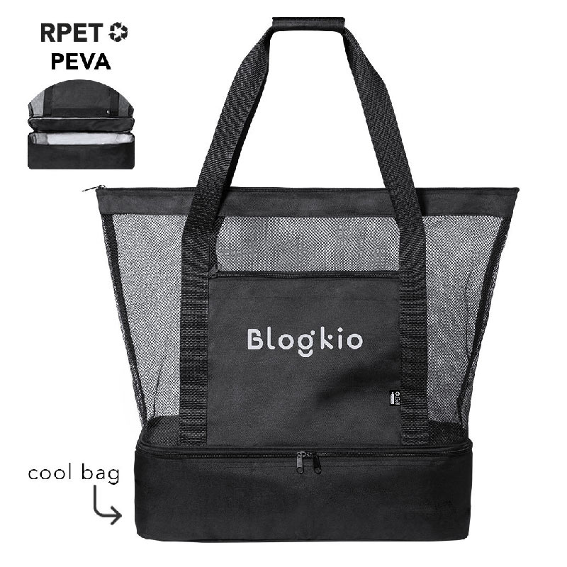 Bambisol SMFW Borsa Fasciatoio – Scomparto Termico E Tracolla – Nero/Rosso