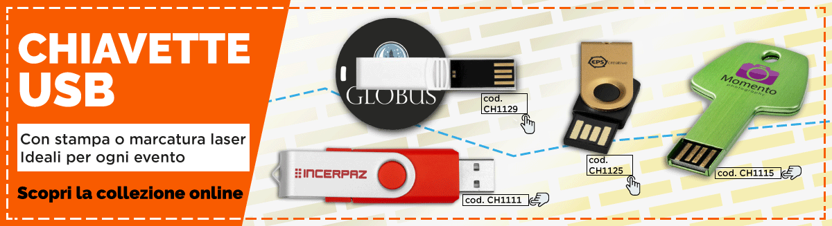 Scopri la collezione di chiavette USB