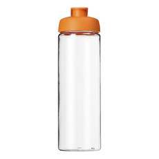 Borraccia sportiva H2O Vibe da 850 ml - colore Trasparente/Arancio