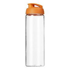 Borraccia sportiva H2O Vibe da 850 ml - colore Trasparente/Arancio