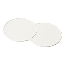 Sottobicchiere ampio per due bevande - colore Bianco