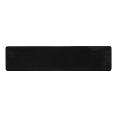 Righello in plastica riciclata da 15 cm - colore Nero