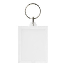 Portachiavi rettangolare Lima - colore Trasparente