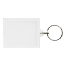 Portachiavi rettangolare Lima - colore Trasparente