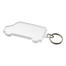 Portachiavi trasparente a forma di furgone - colore Trasparente