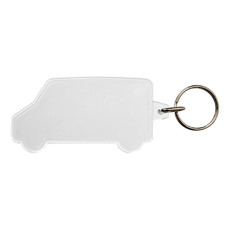 Portachiavi trasparente a forma di furgone - colore Trasparente
