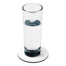 Sottobicchiere rotondo Q-Mat® - colore Nero