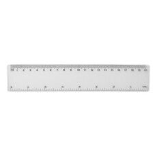 Righello flassibile Frior da 20 cm - colore Trasparente