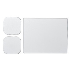 Set Brite-Mat® 3 con tappetino per mouse e sottobicchieri - colore Nero