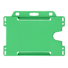 Portabiglietti plastica - colore Verde