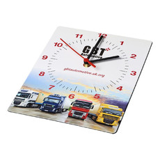 Orologio da parete rettangolare Brite-Clock® - colore Nero