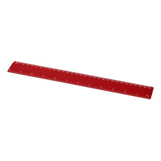 Righello cm 30 in plastica rigida - colore Rosso