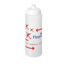 Borraccia Baseline® Plus da 750ml con coperchio a scatto - colore Trasparente/Bianco
