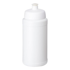 Borraccia Baseline® Plus da 500 ml con coperchio a scatto - colore Bianco