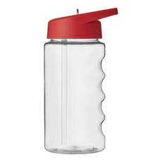 Borraccia sportiva H2O Bop 500 ml  - colore Trasparente/Rosso