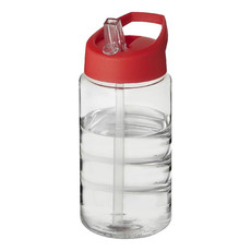 Borraccia sportiva H2O Bop 500 ml  - colore Trasparente/Rosso