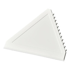 Raschiaghiaccio triangolare - colore Bianco