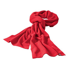Sciarpa in tessuto pettinato - colore Rosso