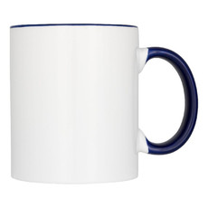 Tazza in ceramica colorata 330 ml - colore Blu