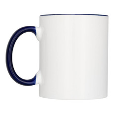 Tazza in ceramica colorata 330 ml - colore Blu