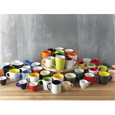 Tazza in ceramica colorata 330 ml - colore Giallo
