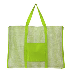 Shopper e stuoia da spiaggia pieghevole - colore Lime