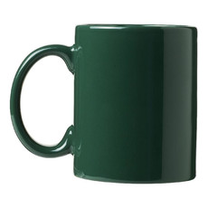 Set regalo di quattro tazze in ceramica da 330 ml - colore Verde