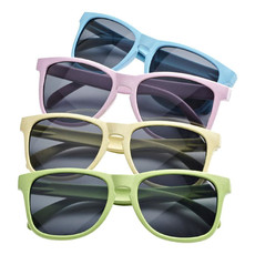 Occhiali da sole in fibra di paglia  - colore Giallo