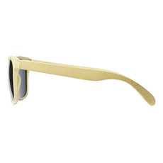 Occhiali da sole in fibra di paglia  - colore Giallo