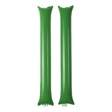 Coppia di bastoncini gonfiabili per tifo - colore Verde