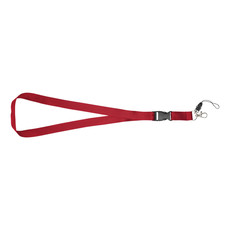 Lanyard porta cellulare  con fibbia rimovibile - colore Rosso