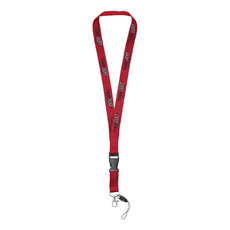 Lanyard porta cellulare  con fibbia rimovibile - colore Rosso