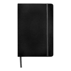 Blocco note A5 con pagine punteggiate - colore Nero