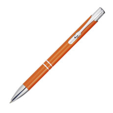 Penna a sfera a scatto Mandy - colore Arancio
