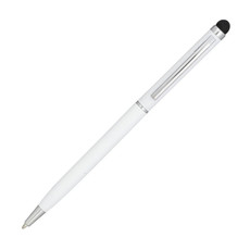 Penna a sfera con meccanismo a torsione - colore Bianco