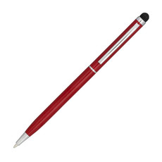 Penna a sfera con meccanismo a torsione - colore Rosso