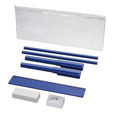 Set porta matite da 8 pezzi - colore Blu