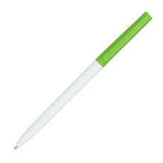 Penna in plastica Mary - colore Verde