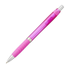 Penna a sfera semitrasparente - colore Magenta