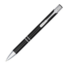 Penna in alluminio anodizzato - colore Nero