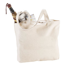 Shopper in cotone 340 gr - colore Naturale