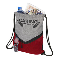 Zaino sportivo melange - colore Rosso