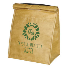 Busta termica grande stile vintage - colore Marrone