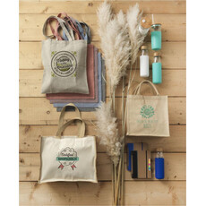 Shopper in cotone riciclato 150 gr - colore Blu Heather