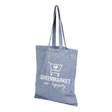 Shopper in cotone riciclato 150 gr - colore Blu Heather