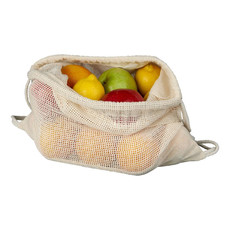 Sacca in rete di cotone - colore Natural