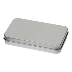 Scatola di latta di primo soccorso - colore Argento