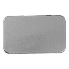 Scatola di latta di primo soccorso - colore Argento