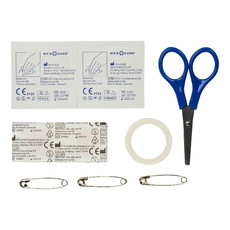 Scatola di latta di primo soccorso - colore Argento